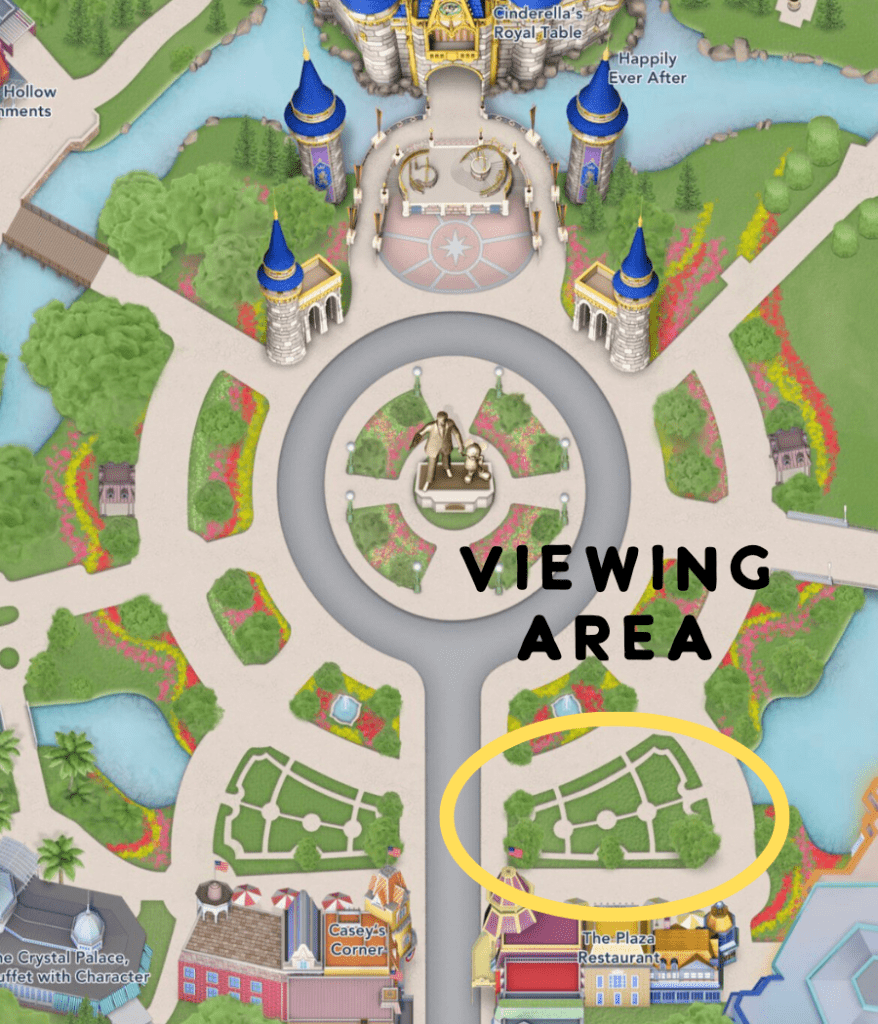 Plaza Garden Map