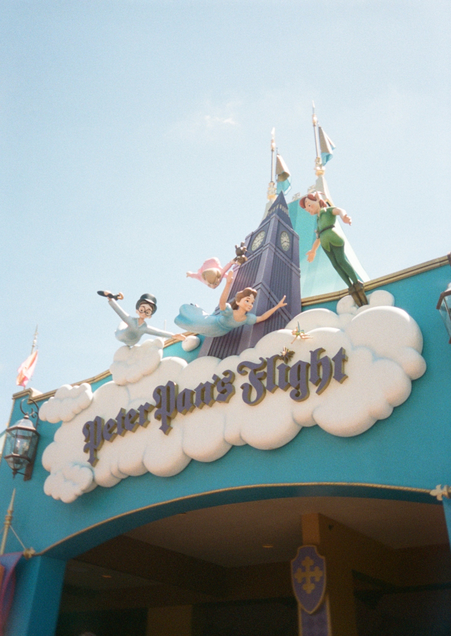Film photo of Peter Pans Flight in Magic Kingdom